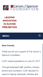 Mobile Screenshot of carsonjspencer.org